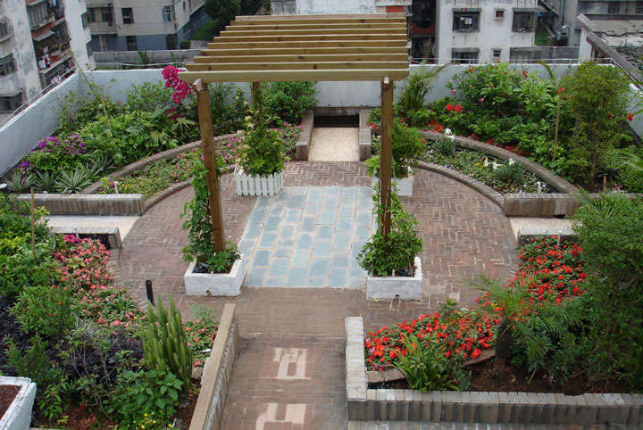 人们对成都屋顶花园设计的感受能力