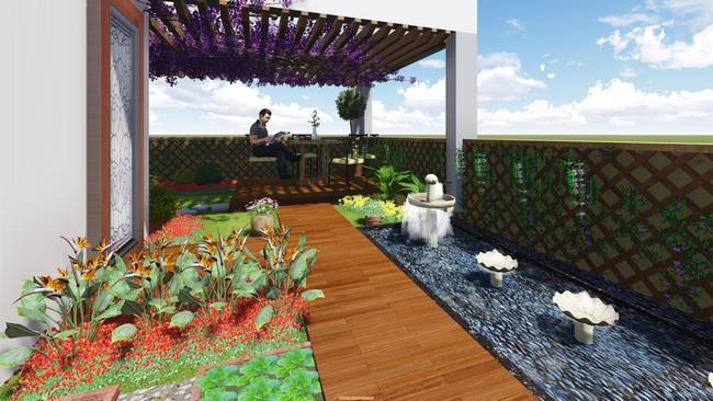 屋顶花园-城市绿色空间的扩展