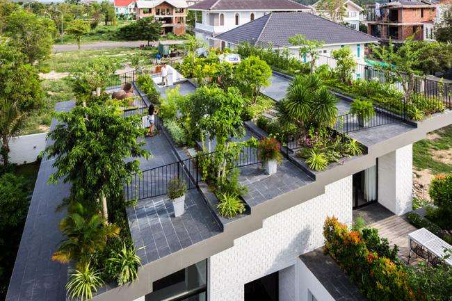 成都屋顶花园设计的环境效能